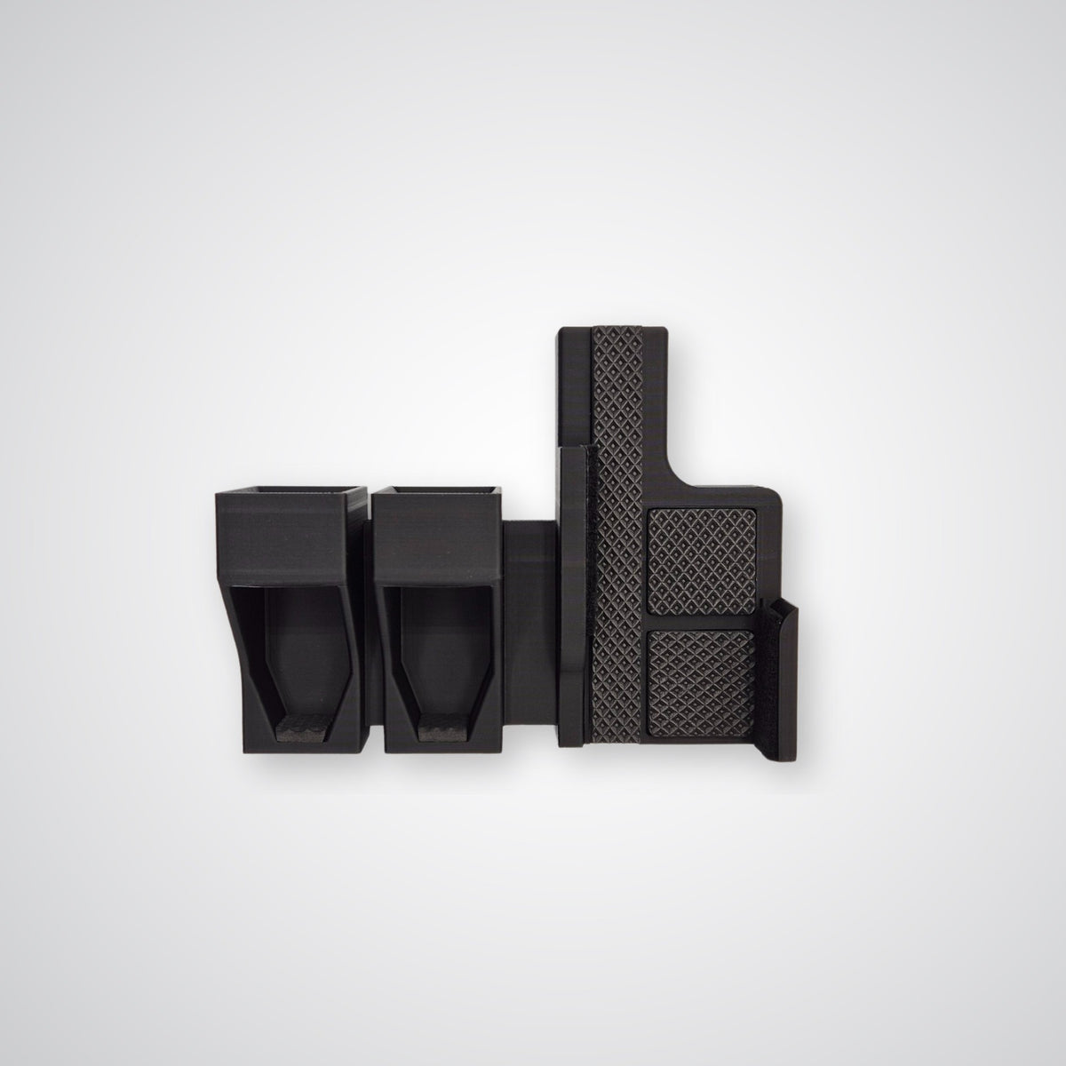 Magnetic Gun & 2 Magazines Side Holder